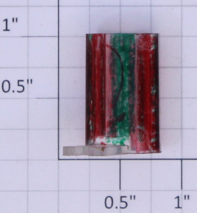 American Flyer PA10038-R S Scale Red and Green Switch Lens (Red on Right)
