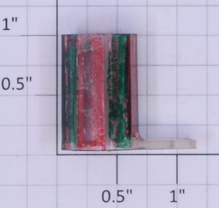American Flyer PA10038-R S Scale Red and Green Switch Lens (Red on Right)