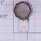 American Flyer PA10038-R S Scale Red and Green Switch Lens (Red on Right)
