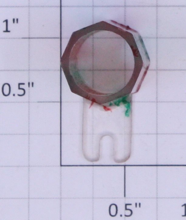 American Flyer PA10038-R S Scale Red and Green Switch Lens (Red on Right)
