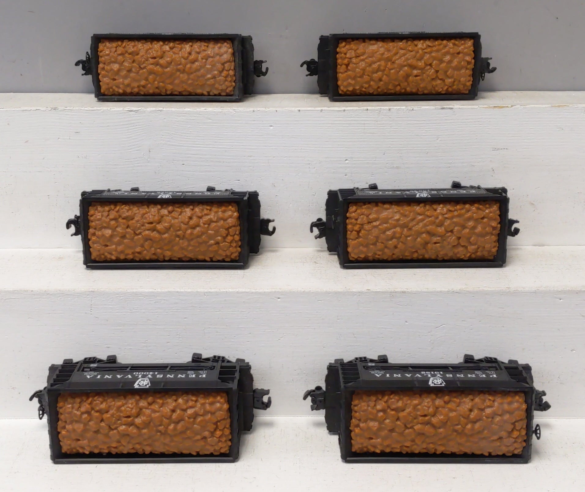 Lionel 1928190 O Pennsylvania Ore Car (Pack of 6)