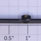 American Flyer XA8878 Northern Cab Strap & Nut Boiler Rear Crossbar - Long