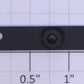 American Flyer XA9578 Black Cab Strap and Nut Boiler Rear Crossbar - Short