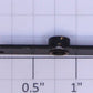 American Flyer XA9578 Black Cab Strap and Nut Boiler Rear Crossbar - Short