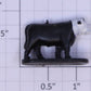 American Flyer XA771C S Gauge 771 Stockyard Black and White Cow Figure