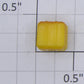 Acme 0102-1 HO Gauge Plastic Yellow Merchandise Cube 3/8"