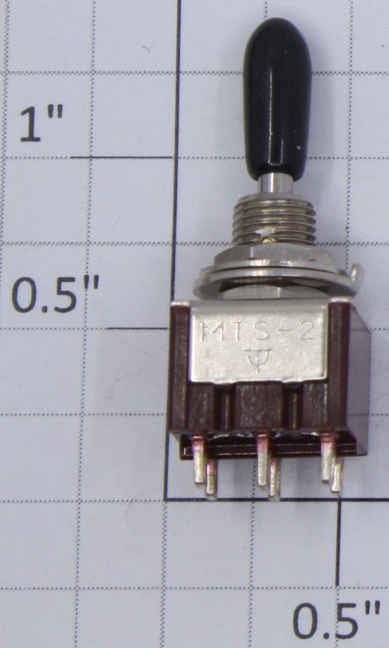 Acme 0103-03 DPDT Mini Momentary On/Off/Momentary On Toggle Switch 6A @ 125VAC