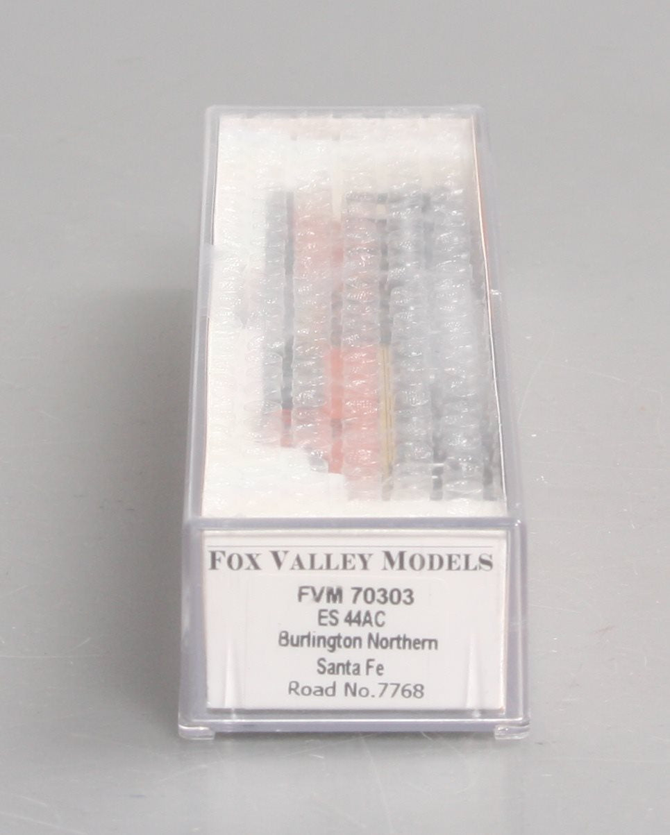 Fox Valley Models 70303 N BNSF ES44AC Diesel Locomotive #7768