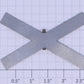 Acme 309-29X Stainless Steel Railroad Crossing Sign