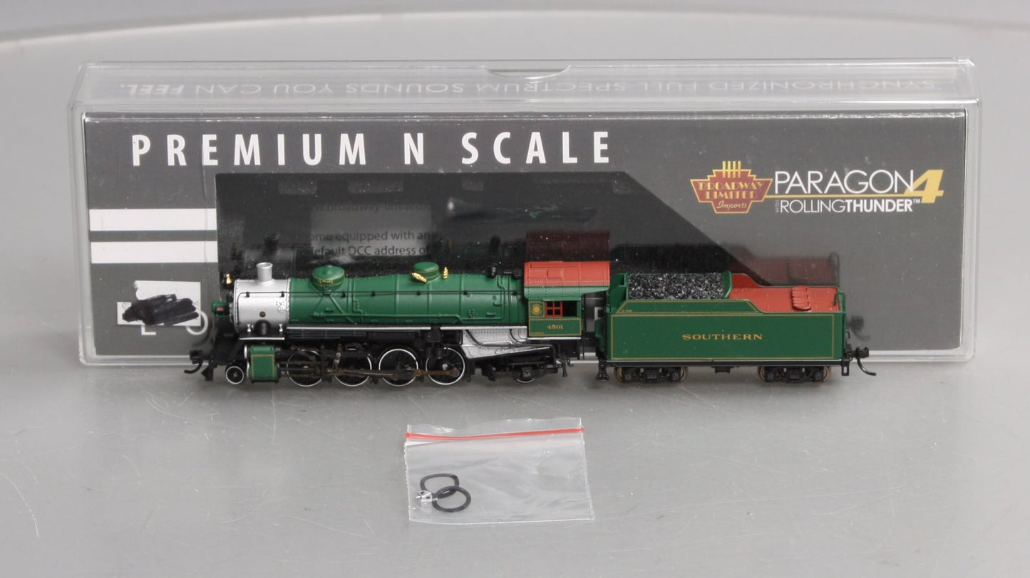 Broadway Limited 3992 N SOU USRA Light Mikado Steam Locomotive Sound/DCC #4501