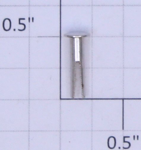 American Flyer PA13A065 Knuckle Coupler Conversion Split Rivet - Long