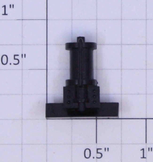 American Flyer PA12A079 Black Plastic Coal Pusher