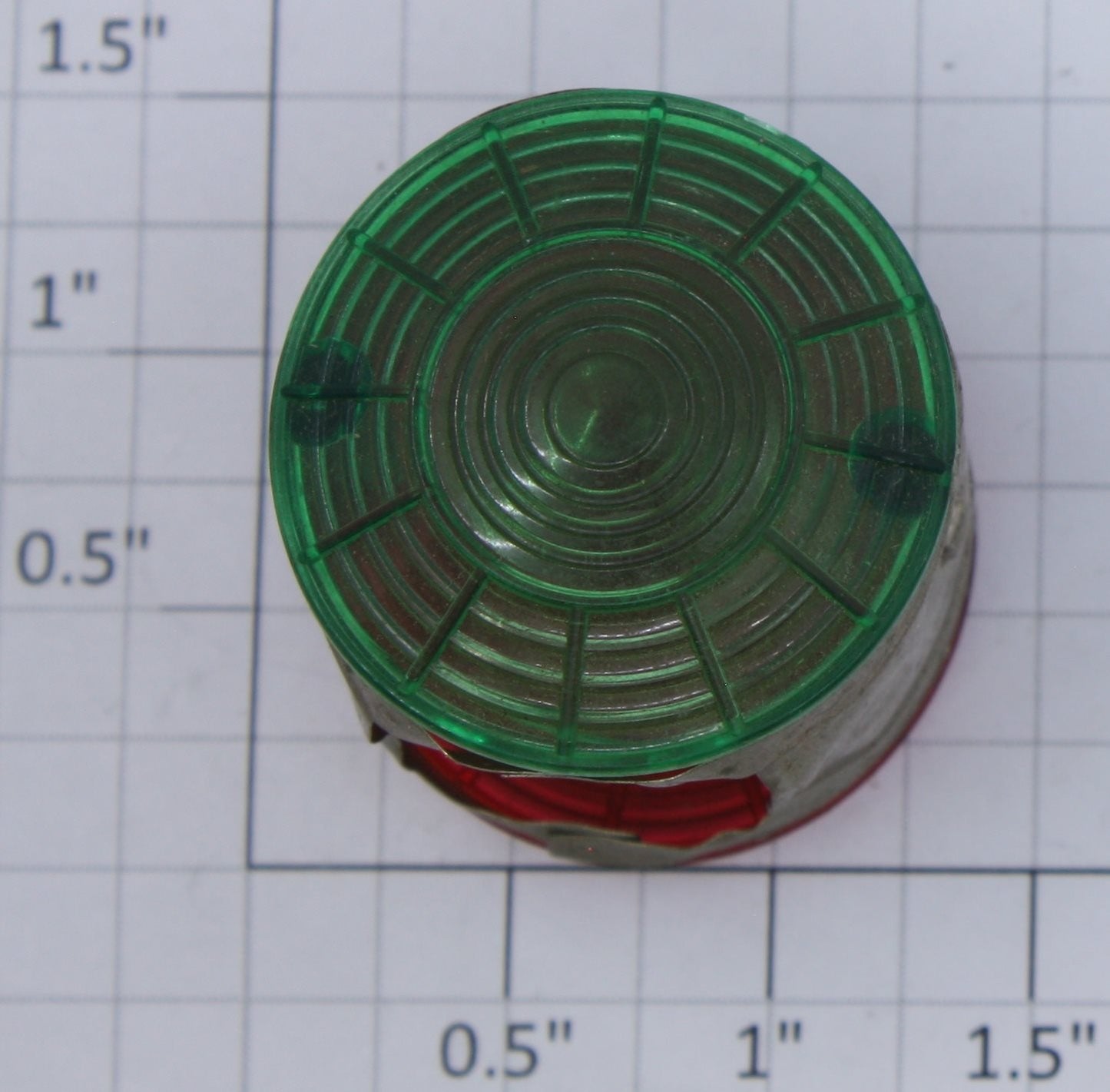 Lionel 494-17 Vibrating Type Beacon Housing Red/Green Lens Square Supports