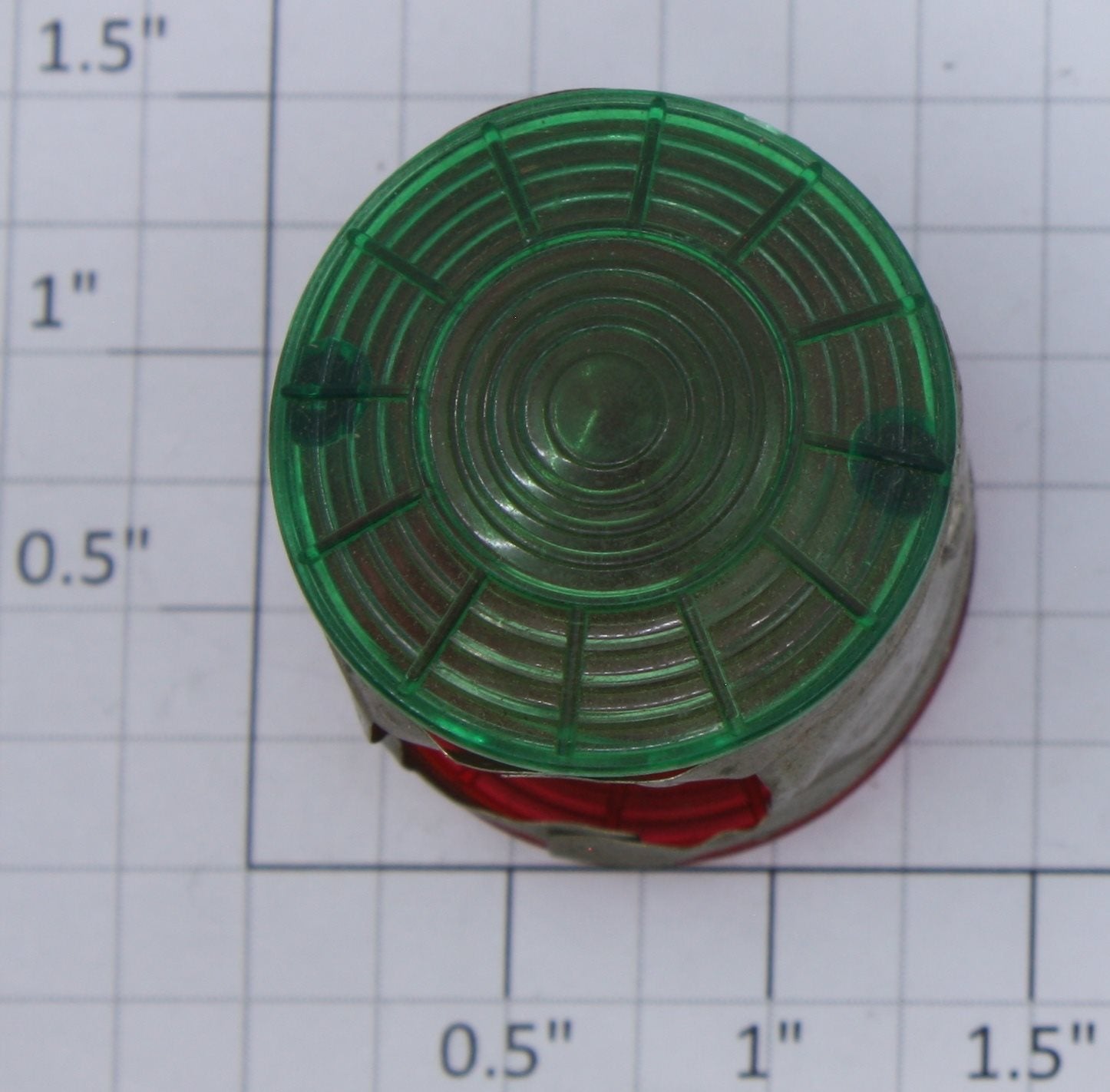 Lionel 494-17 Vibrating Type Beacon Housing Red/Green Lens Square Supports