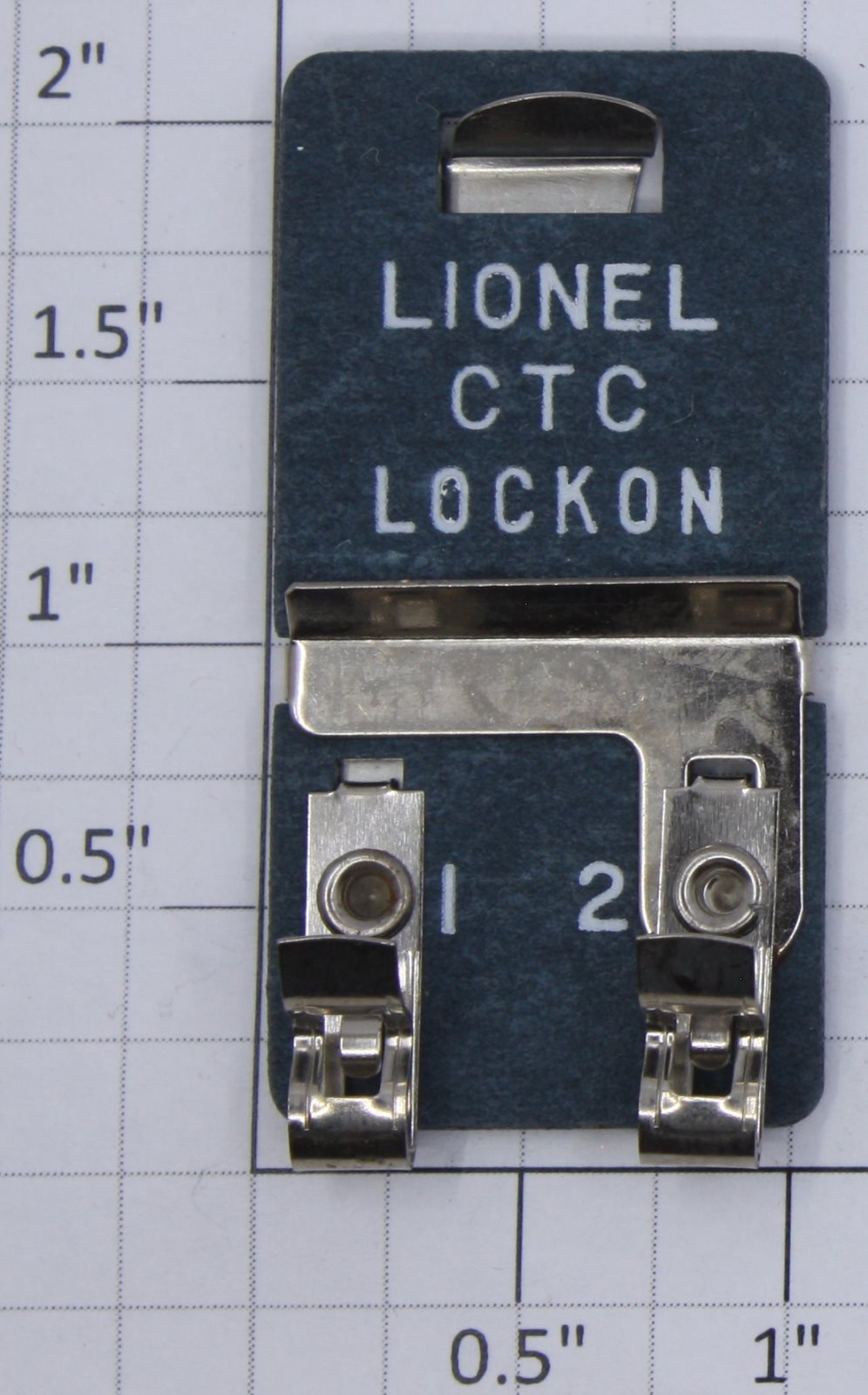 Lionel 2900-1 O Gauge Blue Fiber Board Track Lockon