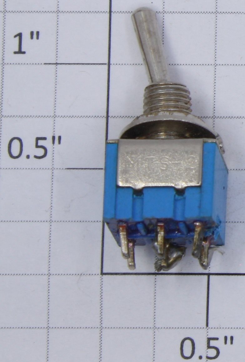 Acme MTS-2 DPDT Mini On/Off Toggle Switch 6A @ 120VAC