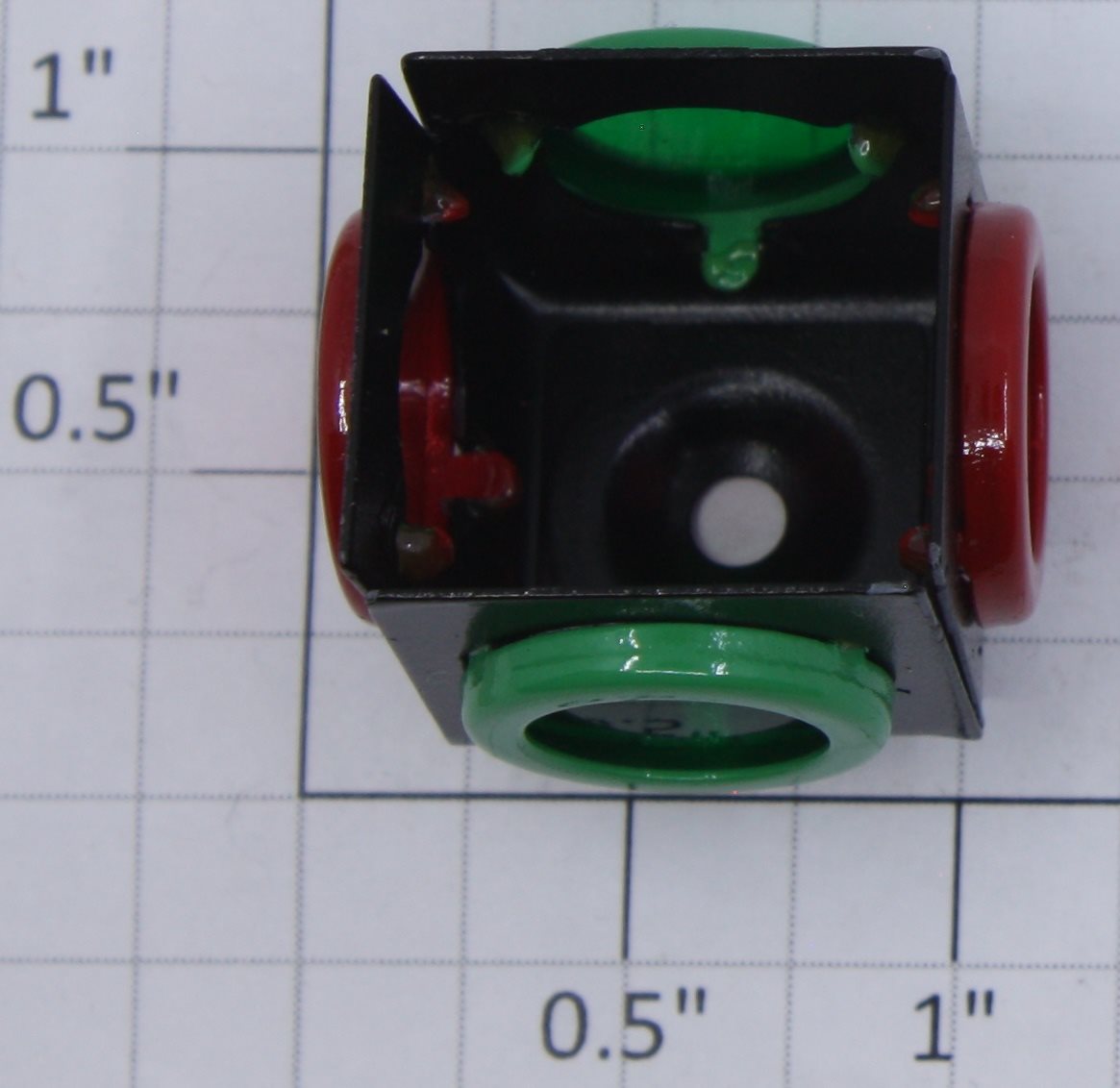 Lionel 210-10X Black Lantern Switch Cover Assembly