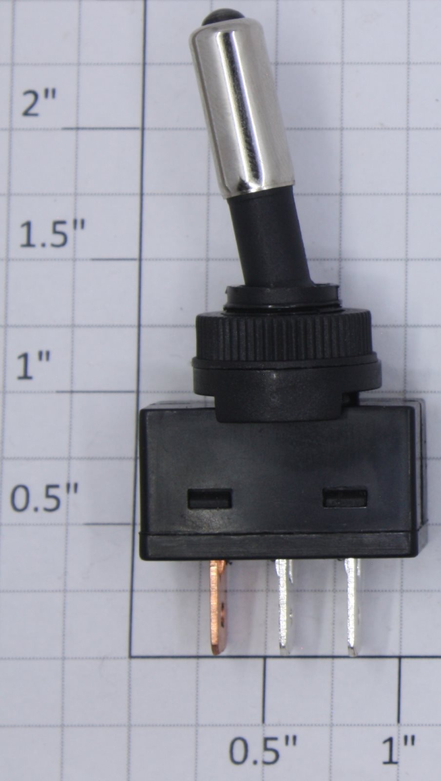Acme 0103-05 SPST Illuminated Clear Lever Panel Toggle Switch 20A @ 12VDC