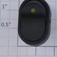Dorman 84835 SPST Amber Glow Rocker Panel Switch 30A @ 12VDC