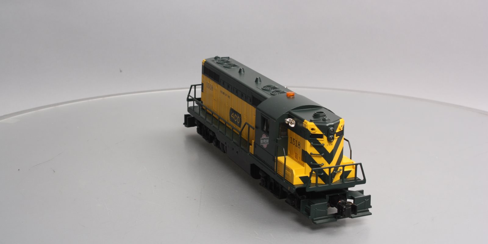 Lionel 6-28517 O C&NW Command Control Special GP7 Diesel Locomotive #1518 EX/Box