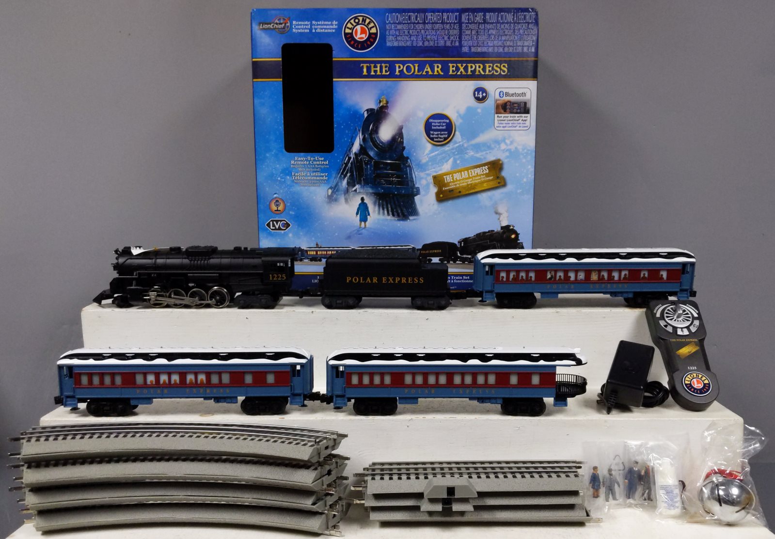 Lionel 2123130 O Gauge The Polar Express Lion Chief Train Set w
