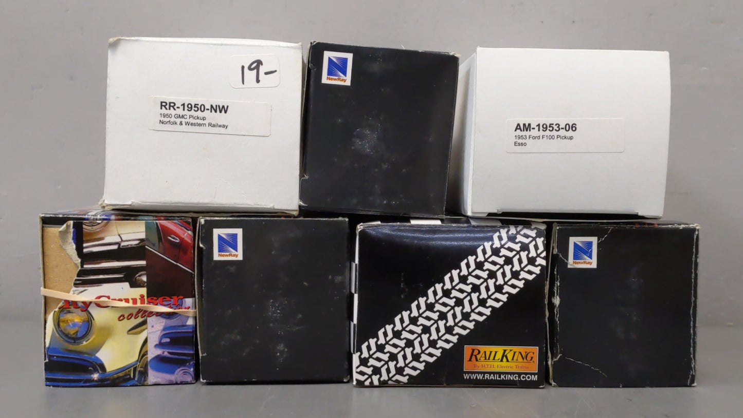 Various Manufacturers 1:43 Diecast Assorted Cars [7] VG