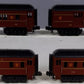 MTH 33-6237 O Pennsylvania Rugged Rails O-27 Madison Passenger Set (Set of 4)