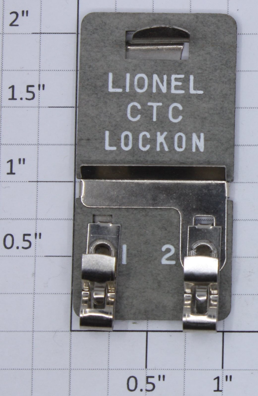 Lionel 2900-1 O Gauge Gray Fiber Board Track Lockon