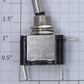 Acme 0103-09 SPST Illuminated Blue Lever Panel Toggle Switch 20A @ 12VDC