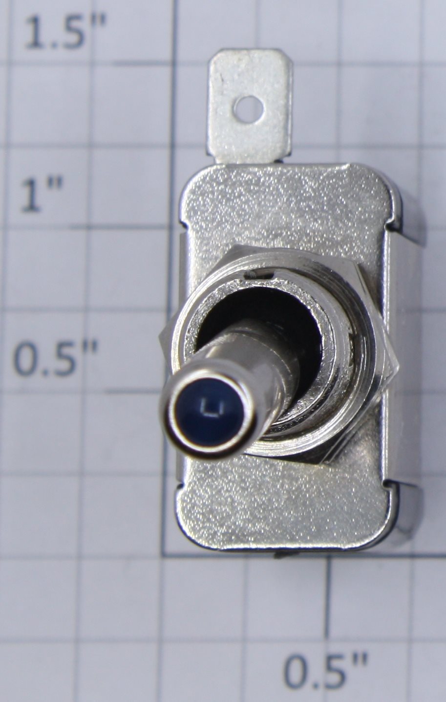 Acme 0103-09 SPST Illuminated Blue Lever Panel Toggle Switch 20A @ 12VDC