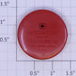 American Flyer PA-10061 S Scale Red Plastic Tank Car End with Lettering