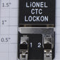 Lionel 2900-1 O Gauge CTC Track Power Lockon Packaged