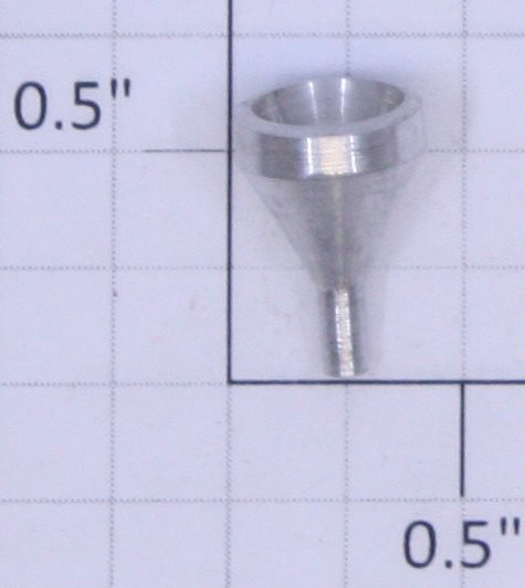American Flyer XA15FNL S Scale Aluminum Smoke Fluid Pouring Funnel