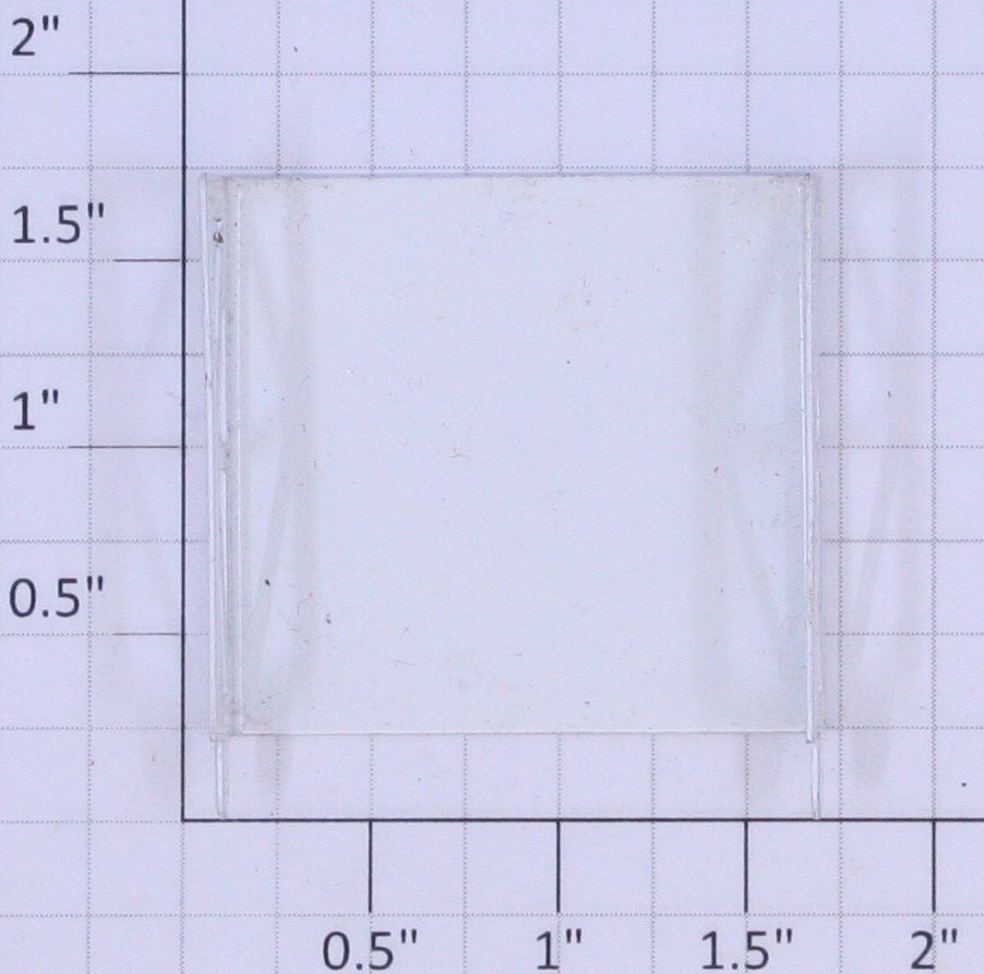 American Flyer 48505-20 White Metal Flat Car Bulkhead