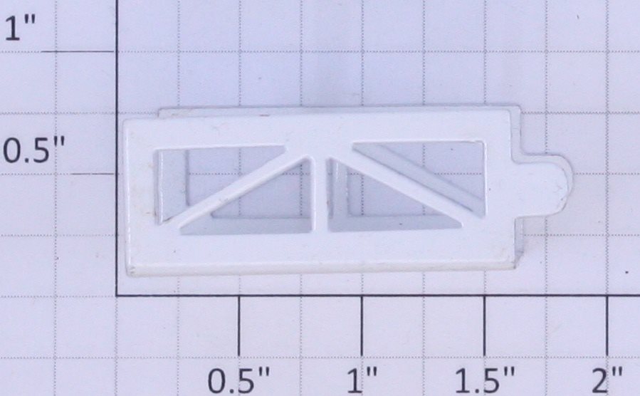 American Flyer 48505-20 White Metal Flat Car Bulkhead