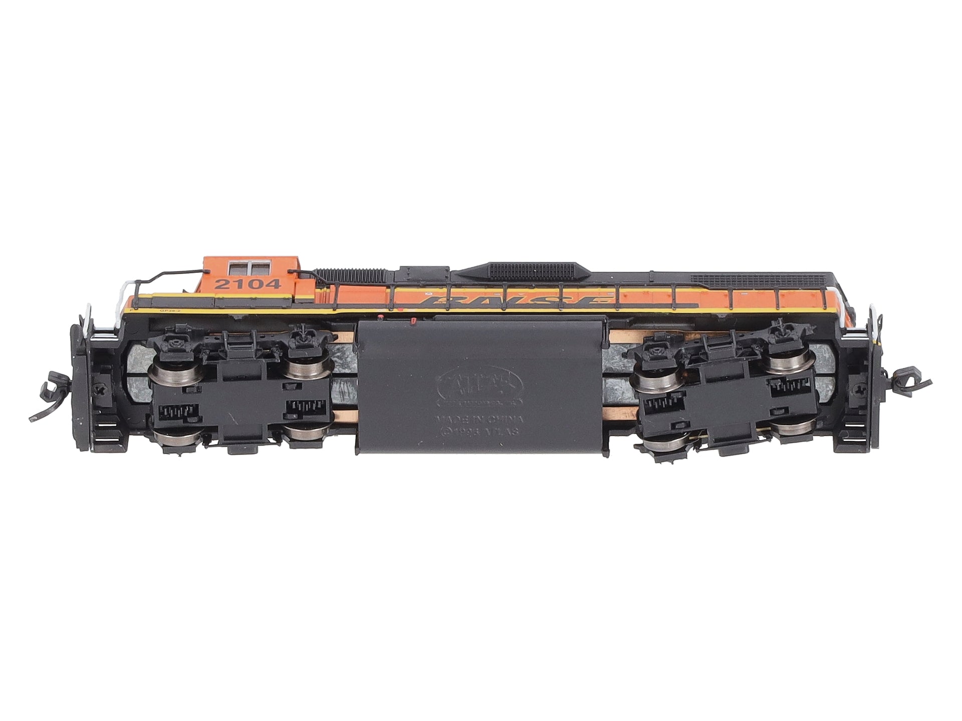 Atlas 47670 N Burlington Northern Santa Fe GP38-2 Diesel Engine #2104