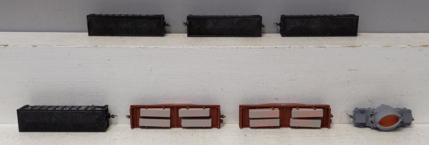 Walthers & Others HO Scale Assorted Freight Cars: 11, 49, 24614, 23512, 23514[7] VG