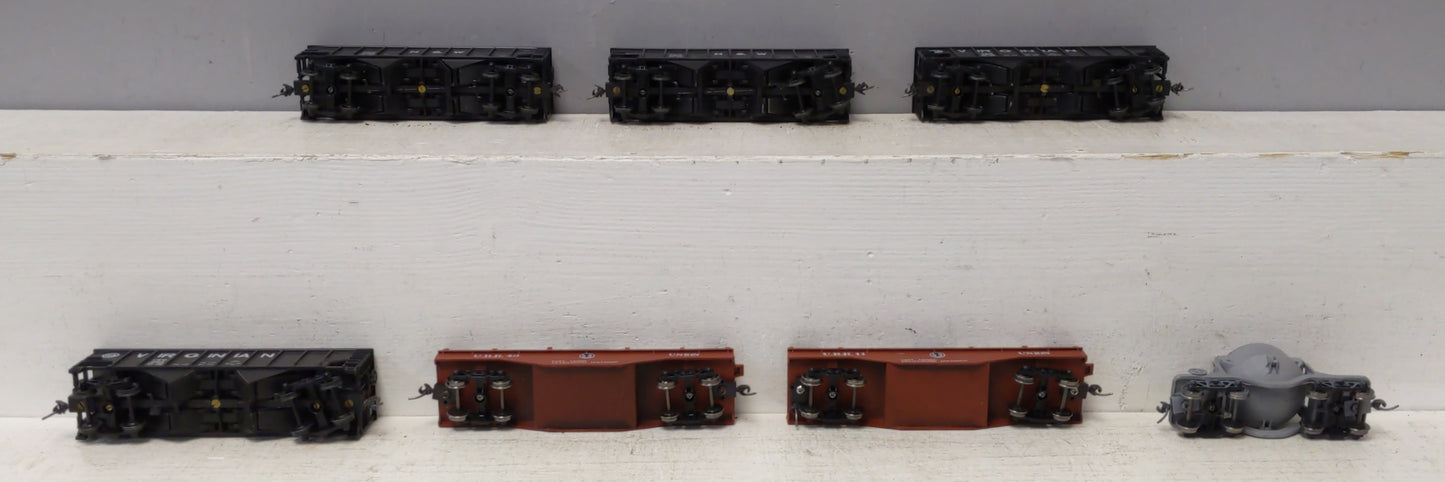 Walthers & Others HO Scale Assorted Freight Cars: 11, 49, 24614, 23512, 23514[7] VG