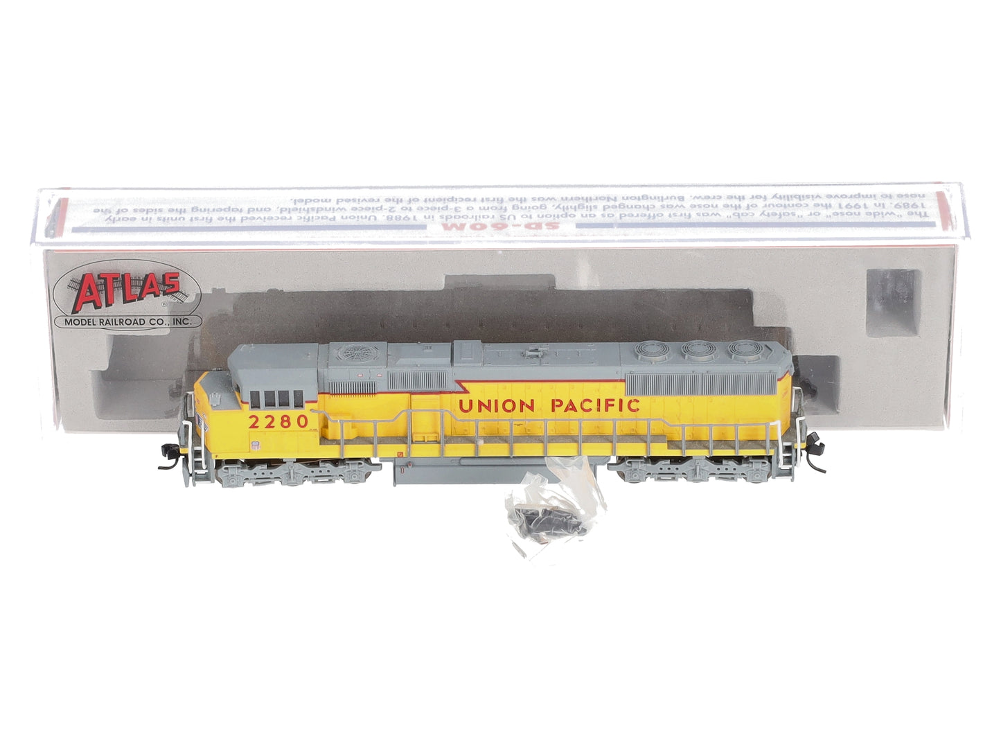 Atlas 49219 N Scale UP SD60M Diesel Locomotive #2280