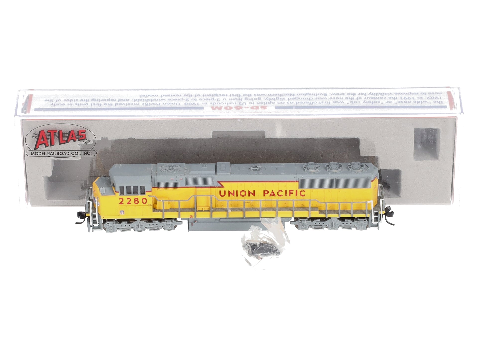 Atlas 49219 N Scale UP SD60M Diesel Locomotive #2280