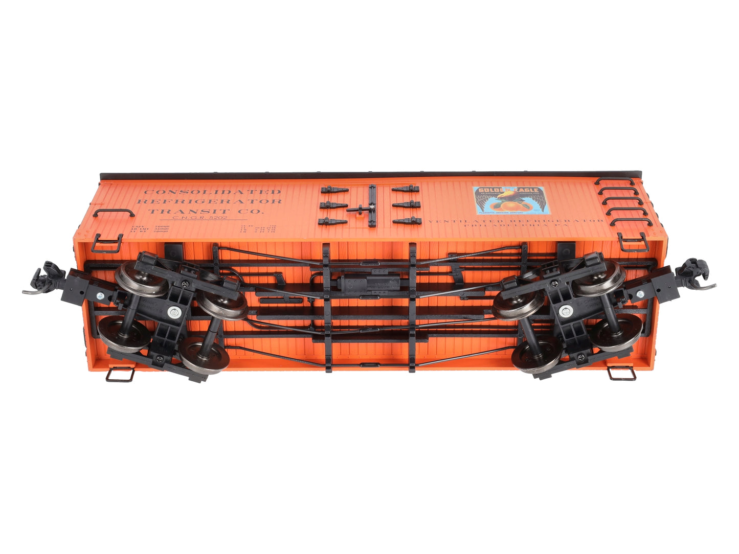 Bachmann 93203 G Golden Eagle Oranges Wood Reefer