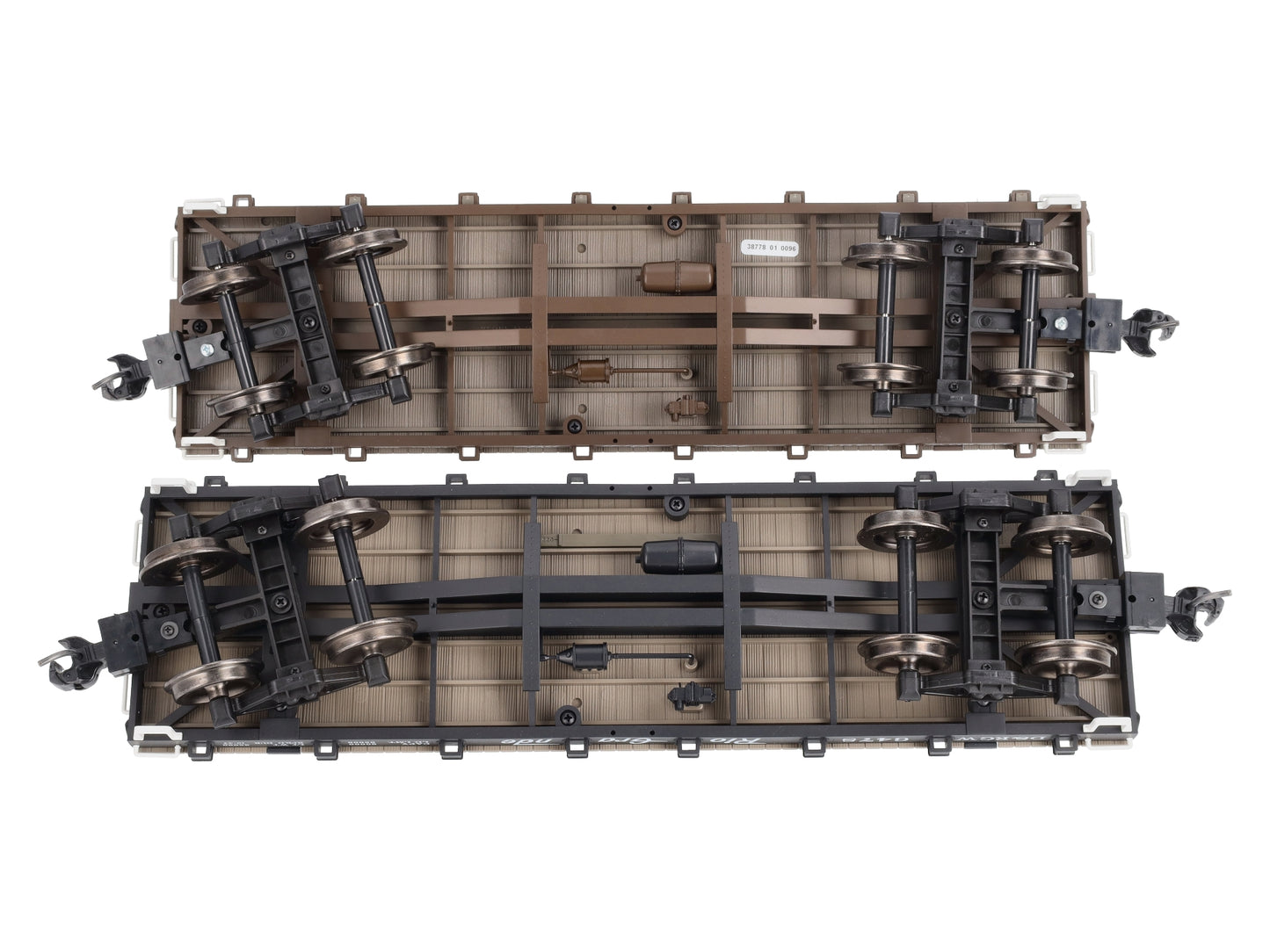 Piko 38778 G Denver & Rio Grande Western Flatcar with Stakes (Set of 2)