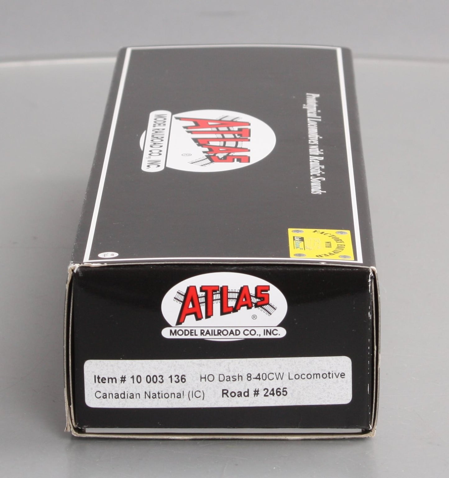Atlas 10003136 HO CN DASH 8-40CW Diesel Locomotive with ESU Sound & DCC #2465