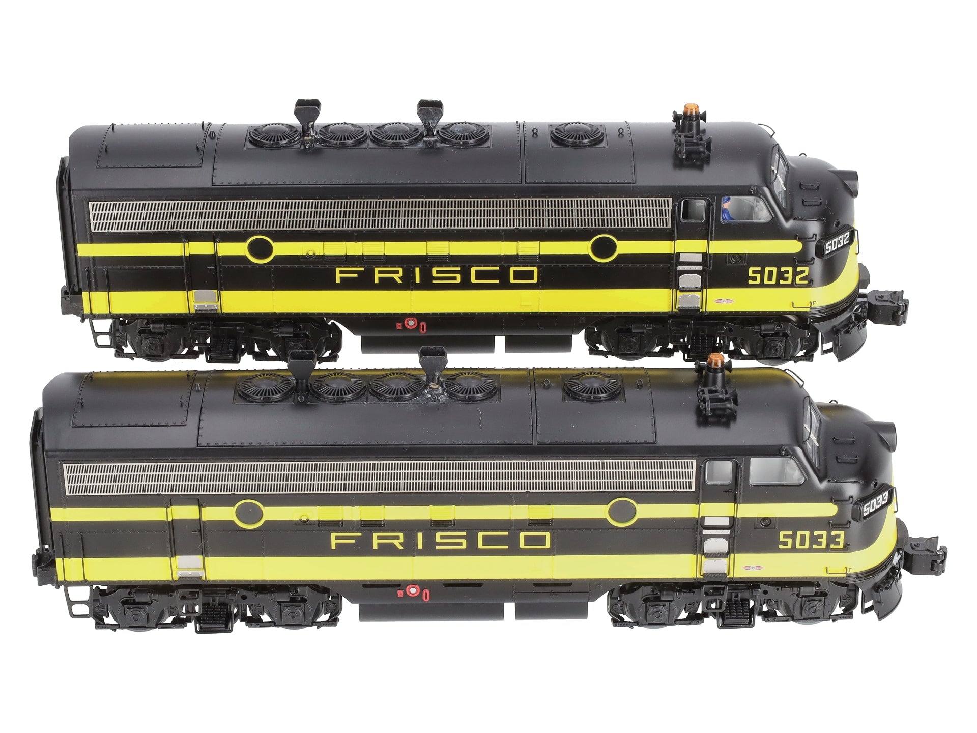 Lionel 2433220 O Gauge LEGACY Frisco F7 AA Diesel Engine Set #5032/5033