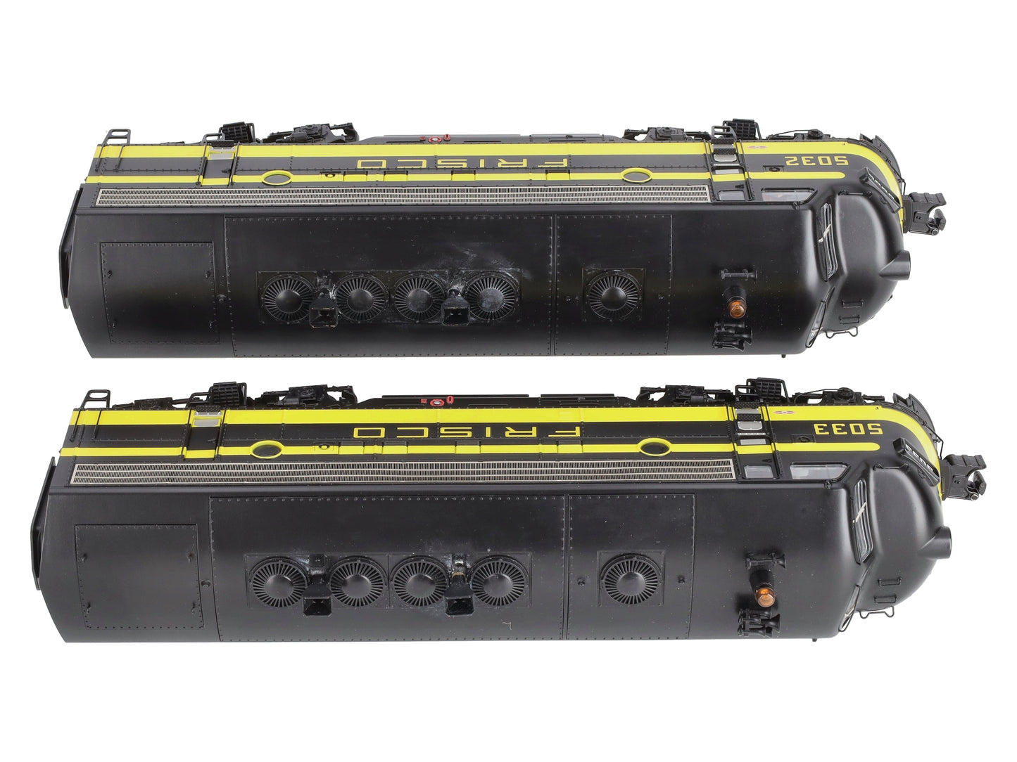 Lionel 2433220 O Gauge LEGACY Frisco F7 AA Diesel Engine Set #5032/5033