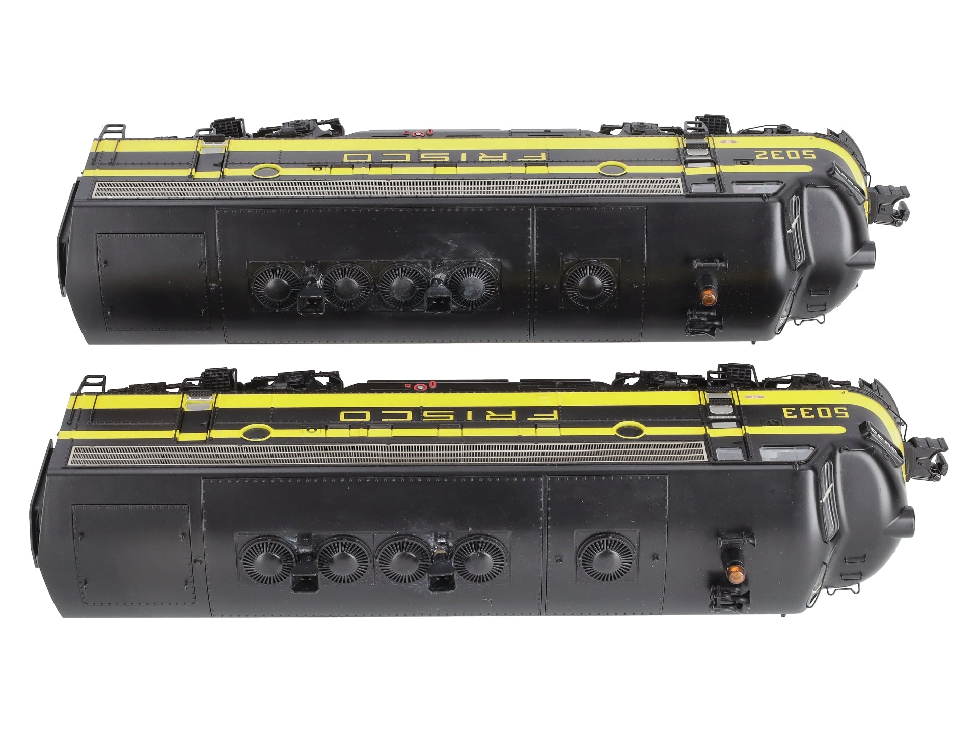 Lionel 2433220 O Gauge LEGACY Frisco F7 AA Diesel Engine Set #5032/5033