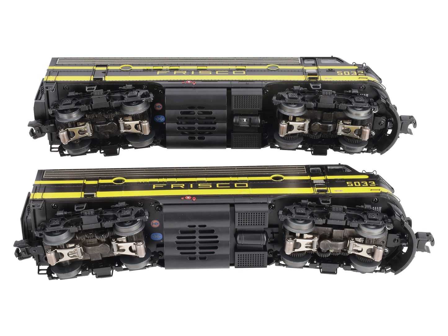 Lionel 2433220 O Gauge LEGACY Frisco F7 AA Diesel Engine Set #5032/5033
