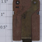 American Flyer 1922X O Gauge Brown Fiber Track Lockon 2" Long