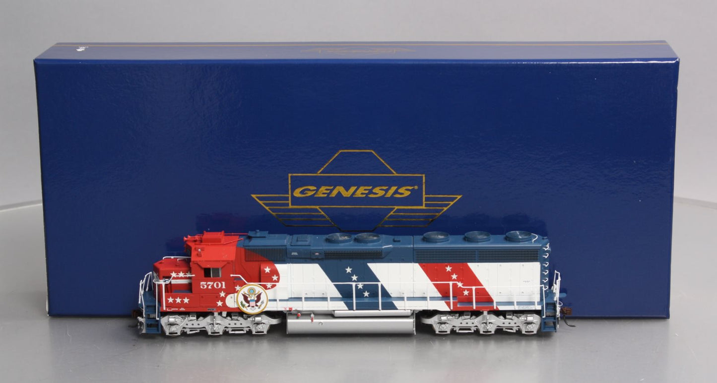 Athearn G67224 HO Santa Fe (Bicentennial) SD45-2 Diesel Loco #5701 w/DCC/Sound