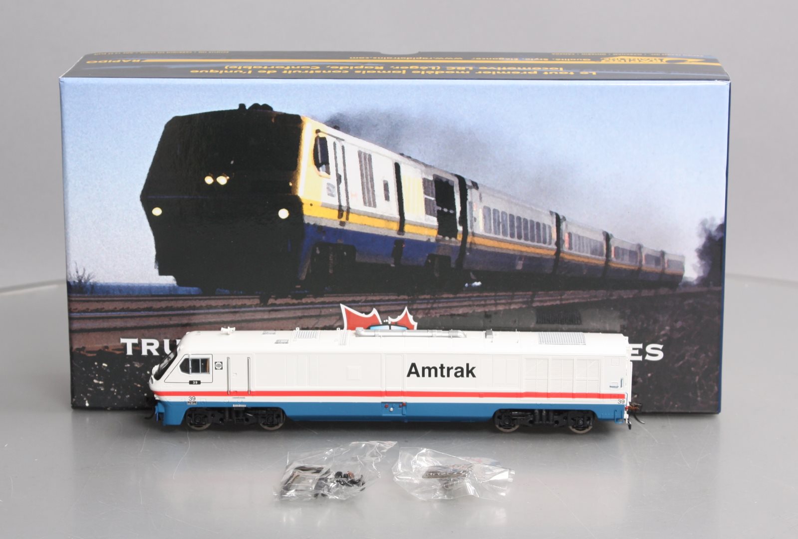 Rapido Trains 200012 HO Amtrak Bombardier LRC - Standard DC #39